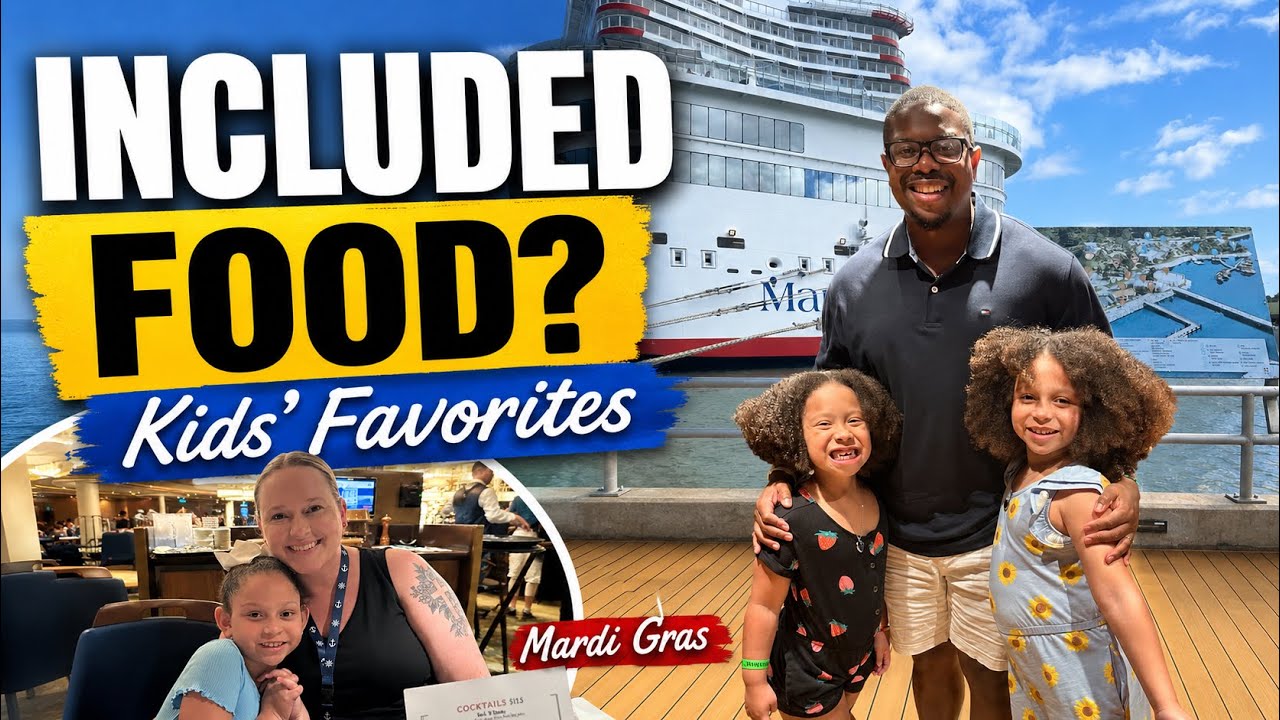 What Food Is INCLUDED on Carnival Mardi Gras (Our Kids’ Favorites)