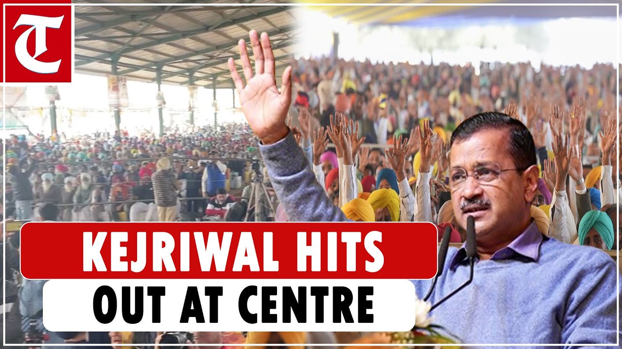 Centre ‘withholding’ funds for Punjab at behest of AAP’s rivals: Arvind Kejriwal