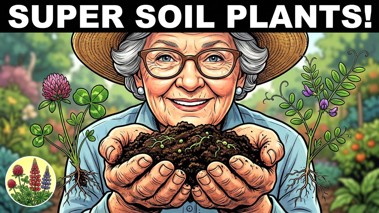 These 7 Plants FEED Your Soil Naturally (No Fertilizer Needed..)