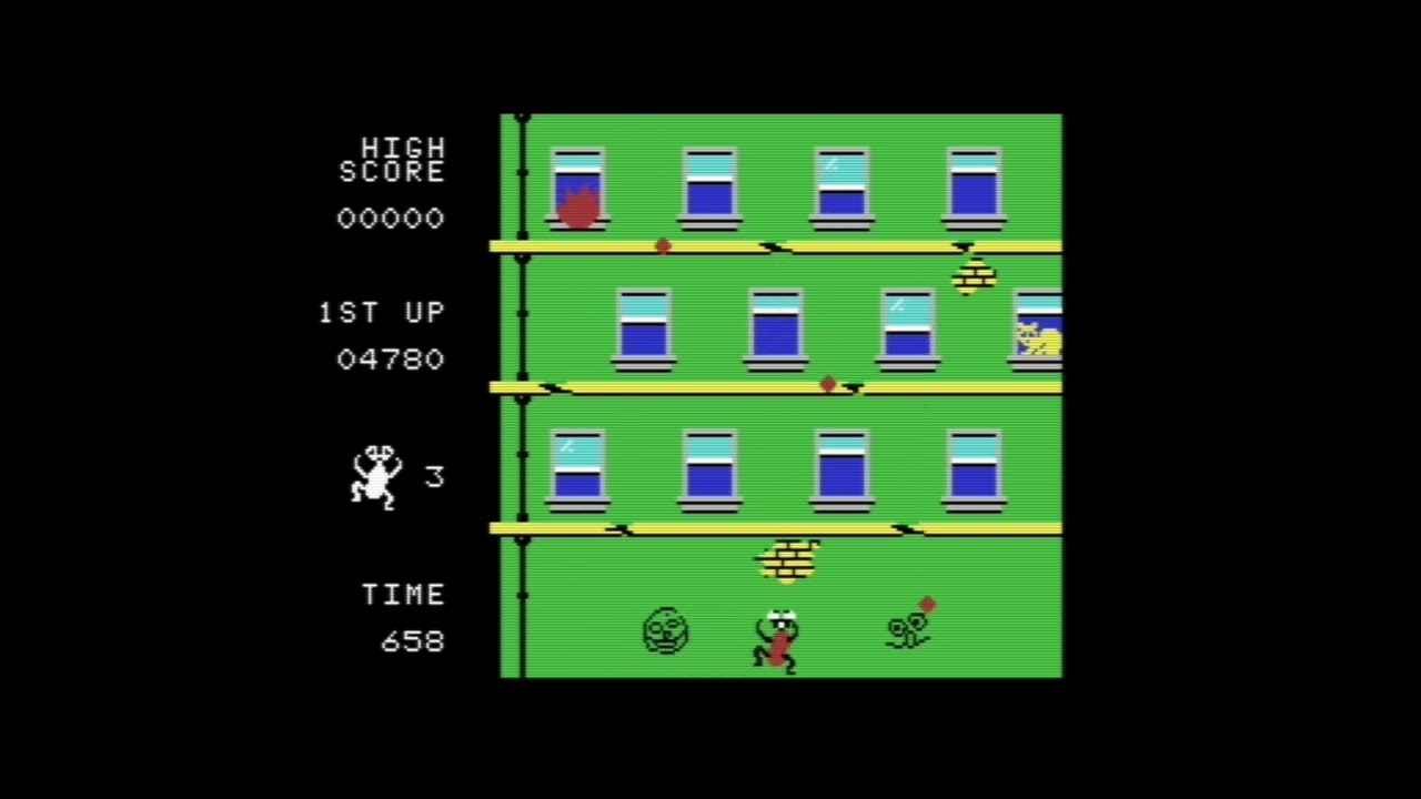 Frantic Freddy (Commodore 64 Version) - Skill 3 Longplay