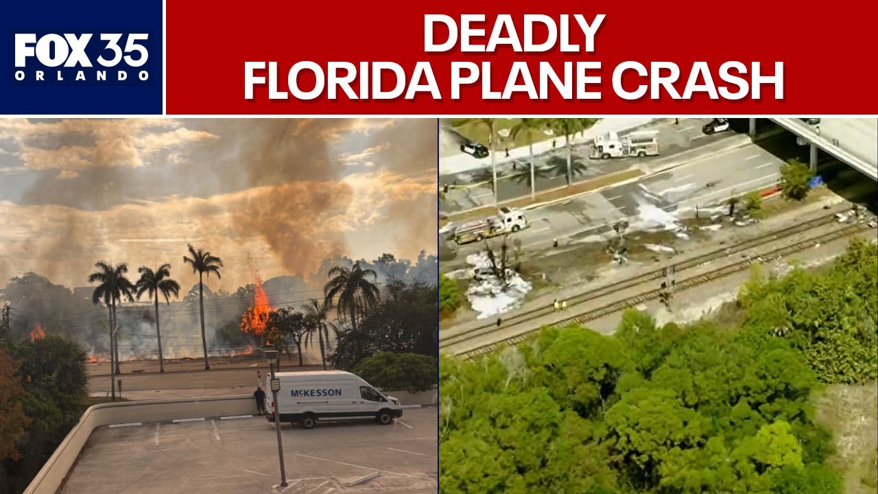Plane crash in Florida: 3 dead, 1 hurt after crash in Boca Raton