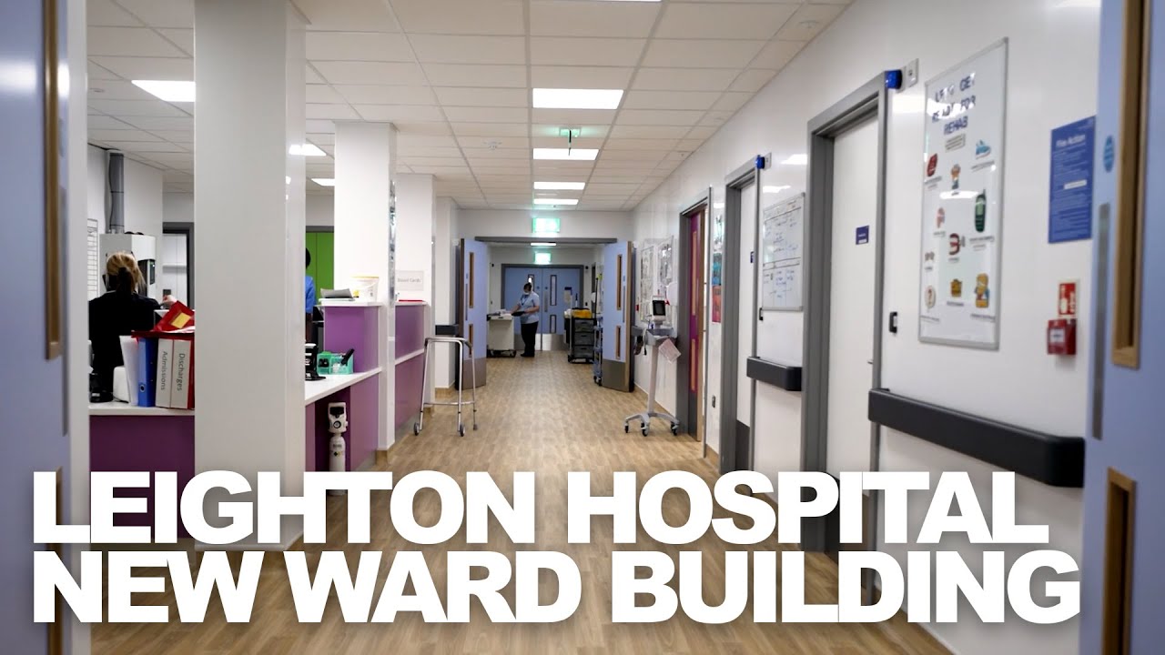 Outstanding facilities for staff and patients at Leighton Hospital