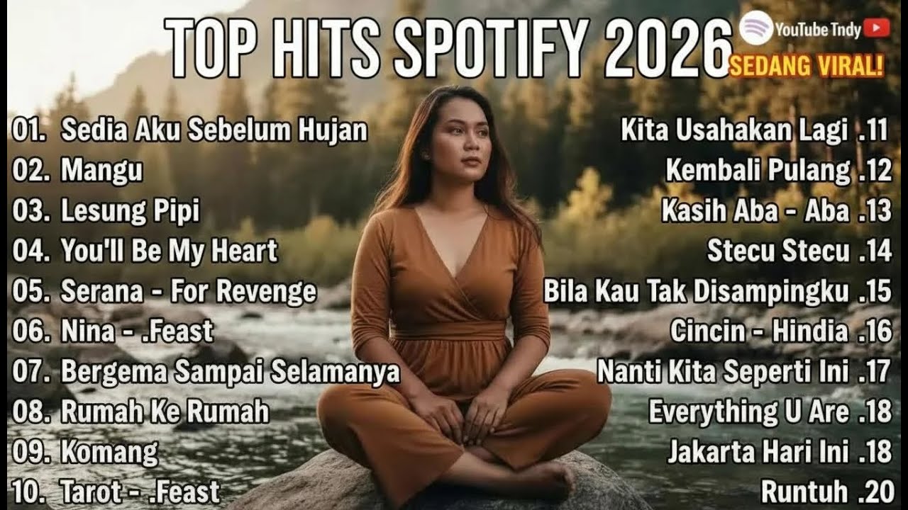 TANPA IKLAN LAGU TERBARU IDGITAF – SEDIA AKU SEBELUM HUJAN | TOP TRENDING SPOTIFY INDONESIA 2026