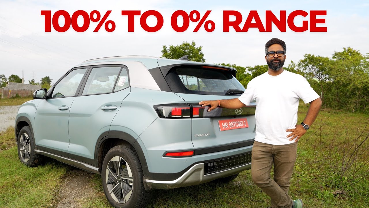 Hyundai Creta Electric Range Test - Prices Start @ Rs 18 Lacs