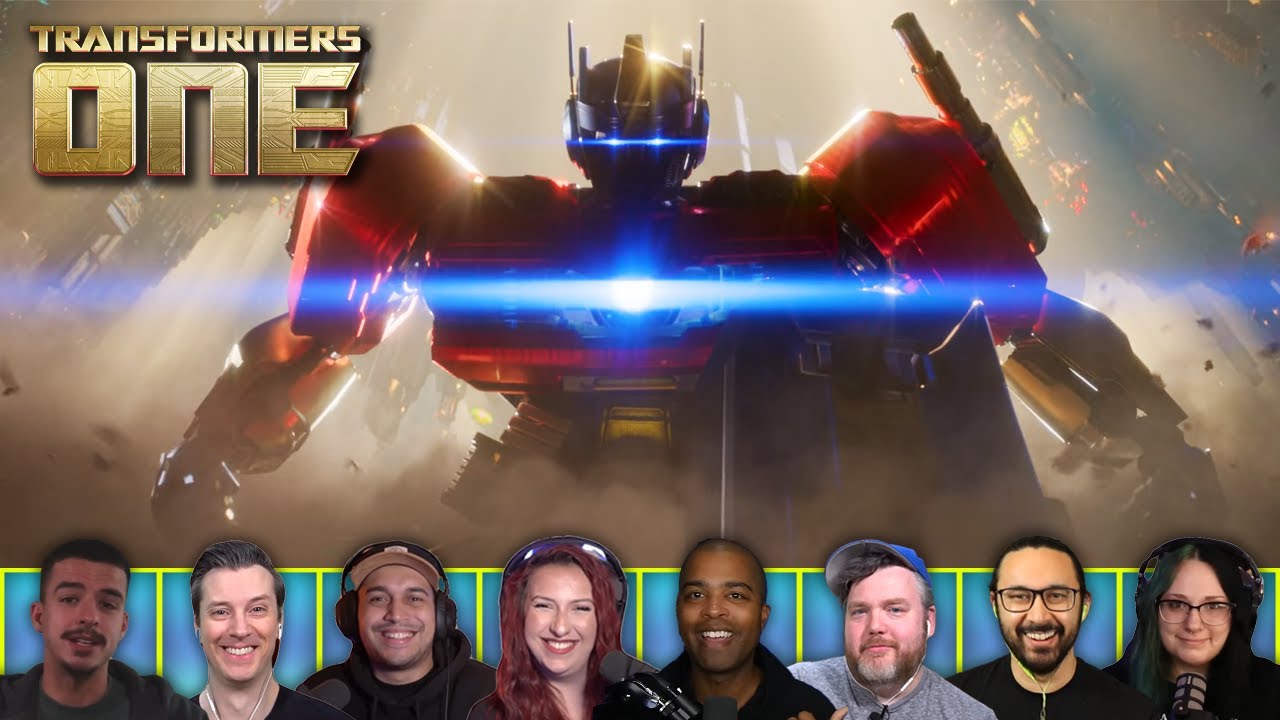 Reactors Reactions to OPTIMUS PRIME RECEIVES THE MATRIX OF LEADERSHIP | Transformers One (2024)