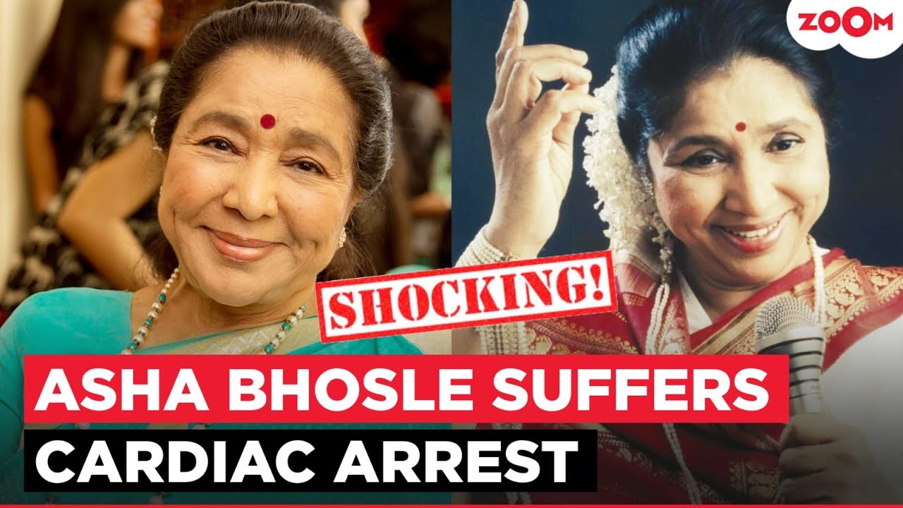OMG! Asha Bhosle suffers cardiac arrest in CRITICAL condition; Admitted to Breach Candy hospital
