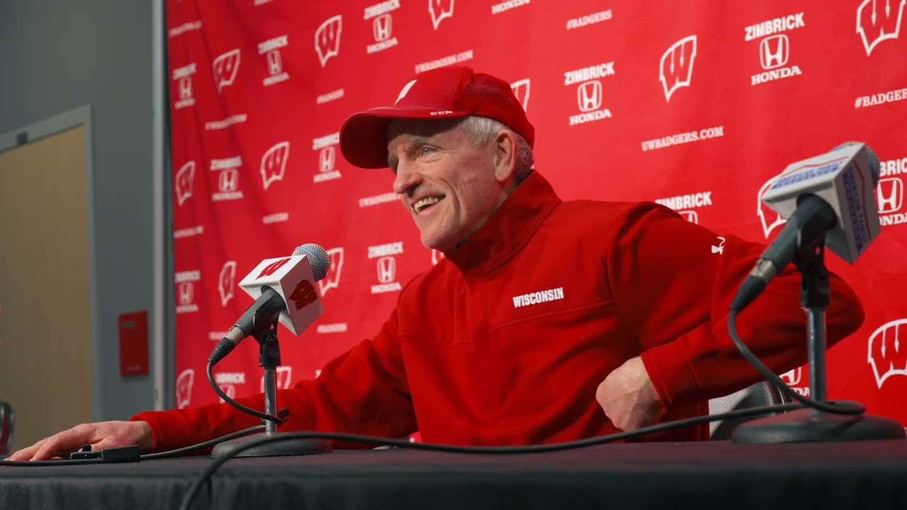 Mark Johnson Weekly Media Availability || Wisconsin Women's Hockey || March 17, 2026