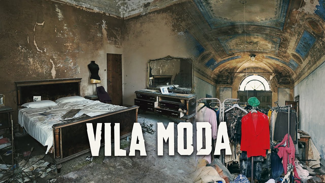 🏰Tajomná opustená vila plná luxusného oblečenia -  URBEX ITALY VILLA MODA👗👠