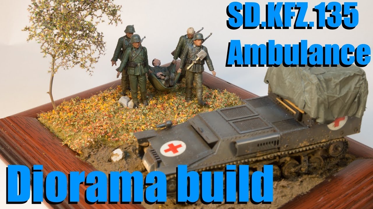 Diorama tutorial - 1/35 Lorraine Ambulance (Stalingrad 1942) - Part 3
