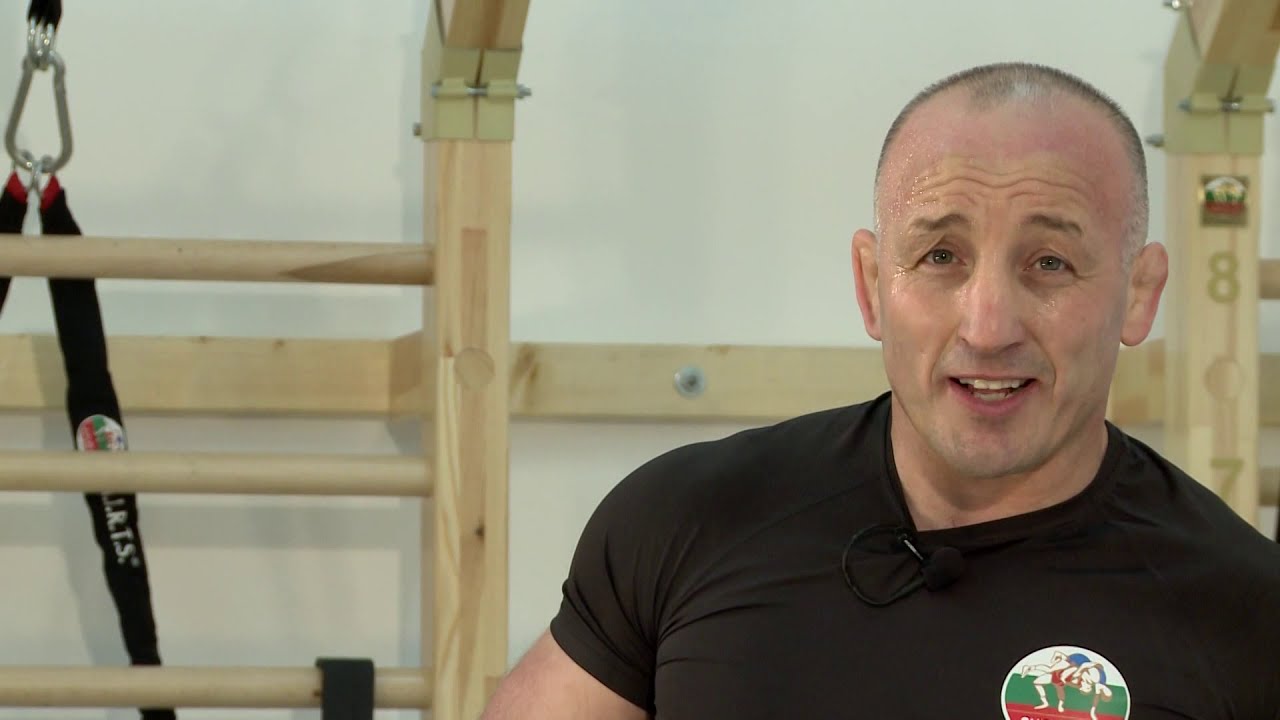 Functional Training with Suples Fit Ball - Intense workout by Inventor Ivan Ivanov
