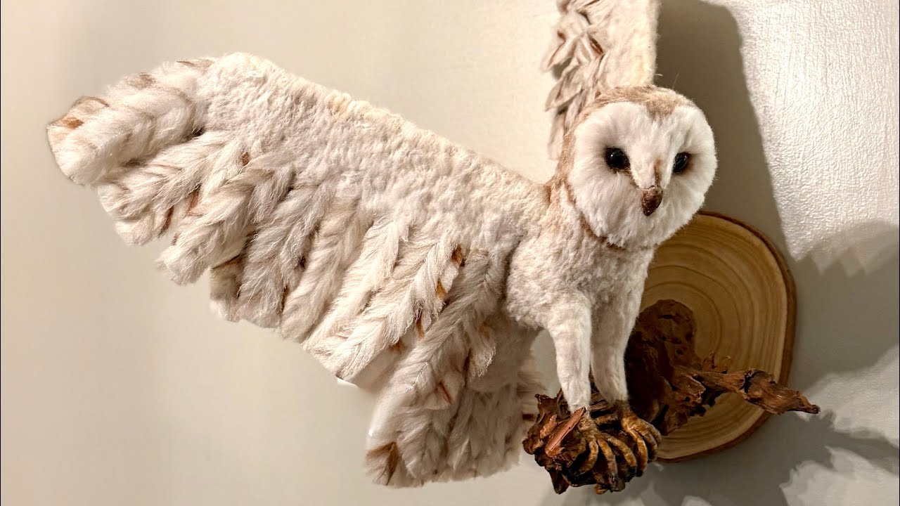 Wool Owl/ Bird Feather Tutorial