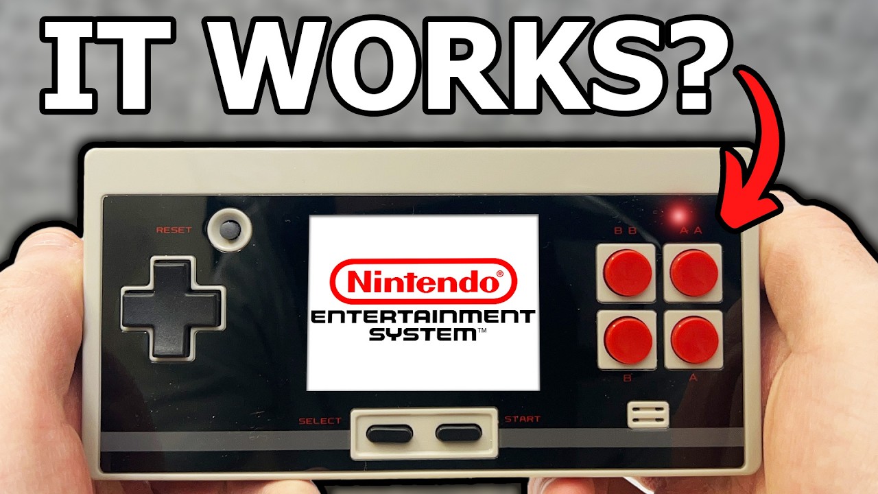 I bought a CONTROLLER with an NES inside... 💀
