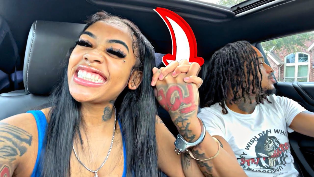 HANDCUFFED TO FLO FOR 24HRS😱🙄 *never again*
