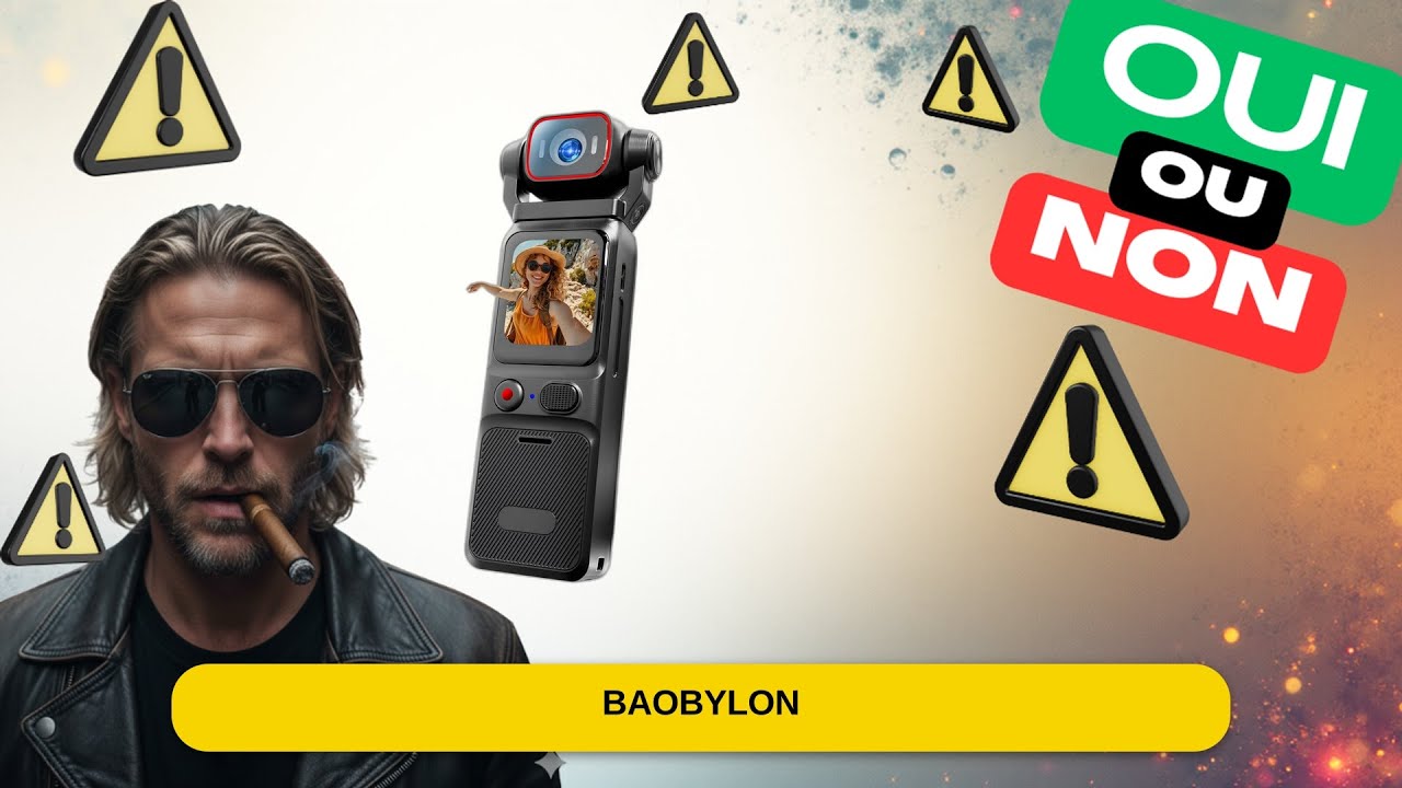 Baobylon Vlog 4K en 2026 : et si la stabilisation d’image à 6 axes redéfinissait la vidéo outdoor ?