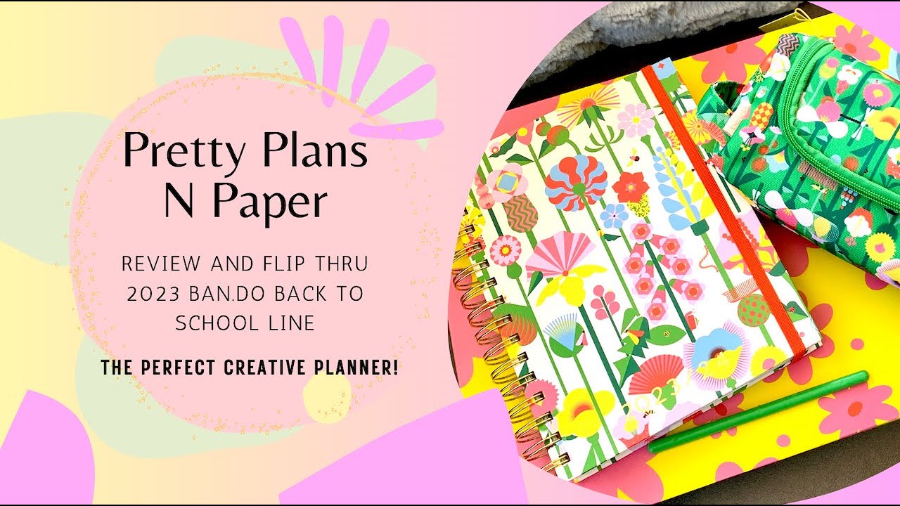 NEW 2023 ban.do Back to School Line | Planner Flip Thru | Review