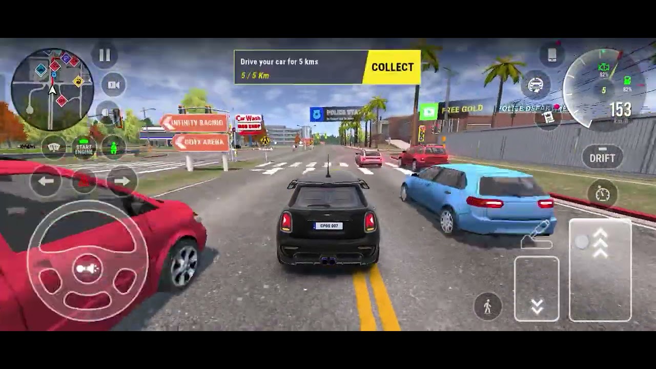 Game name car parking driving School 
