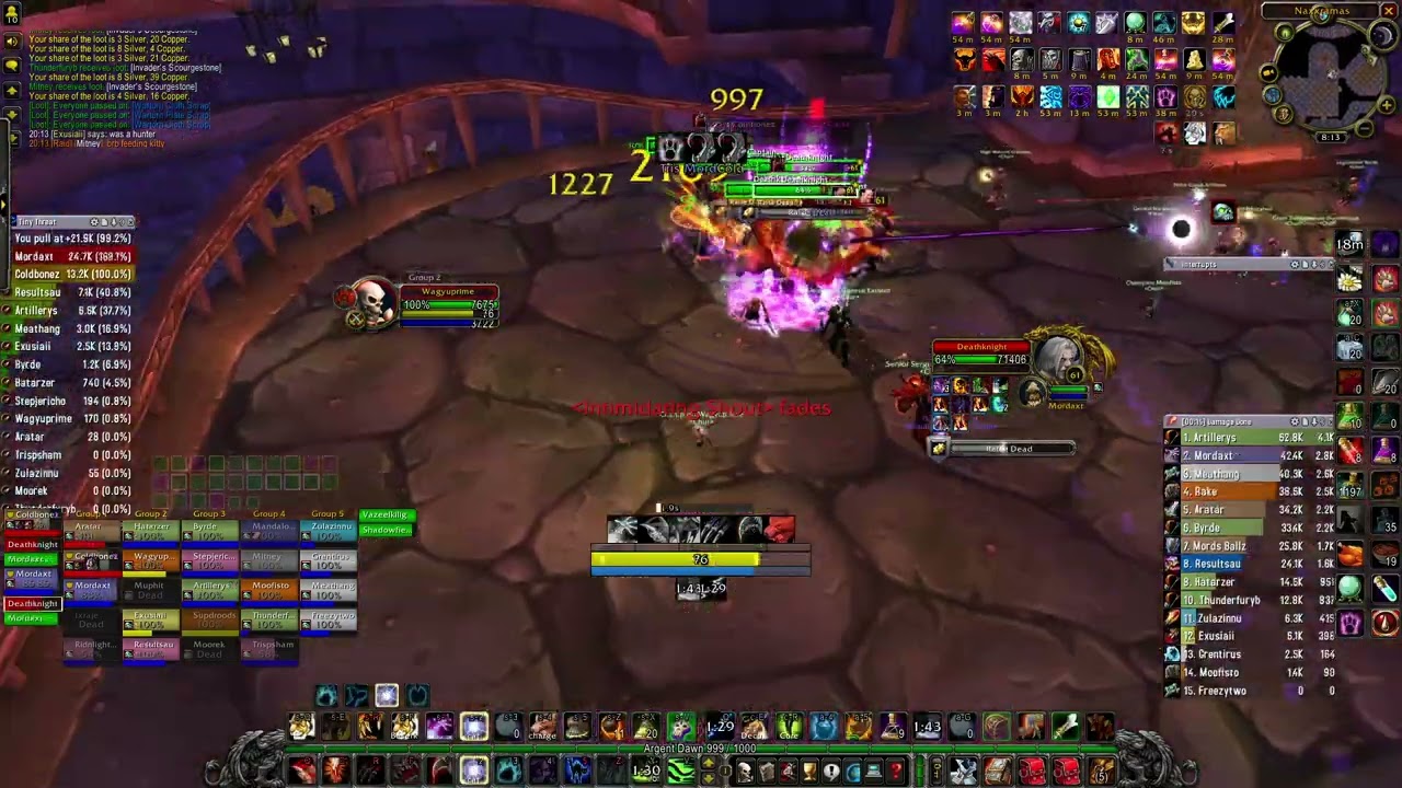 SoD Naxxramas [Chur] 15/15 Mythic Pumper Feral DPS PoV 06/04/25
