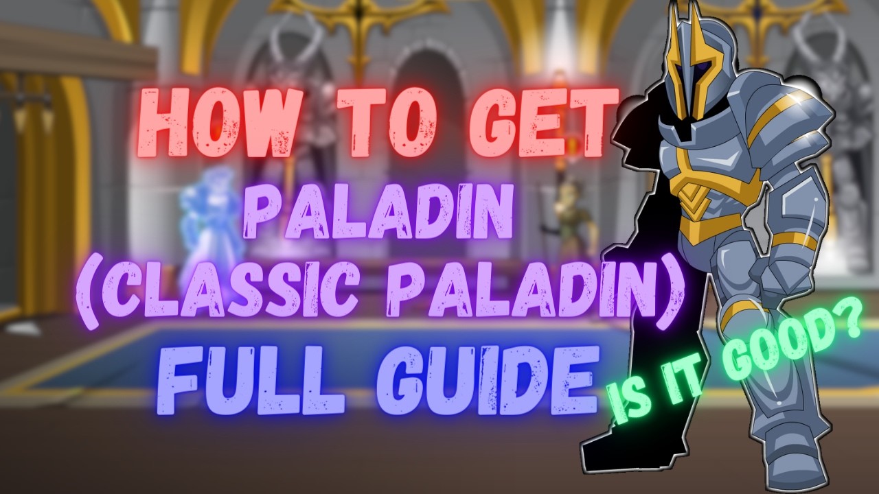 AQW Paladin Class Guide #133 (Silver Paladin)