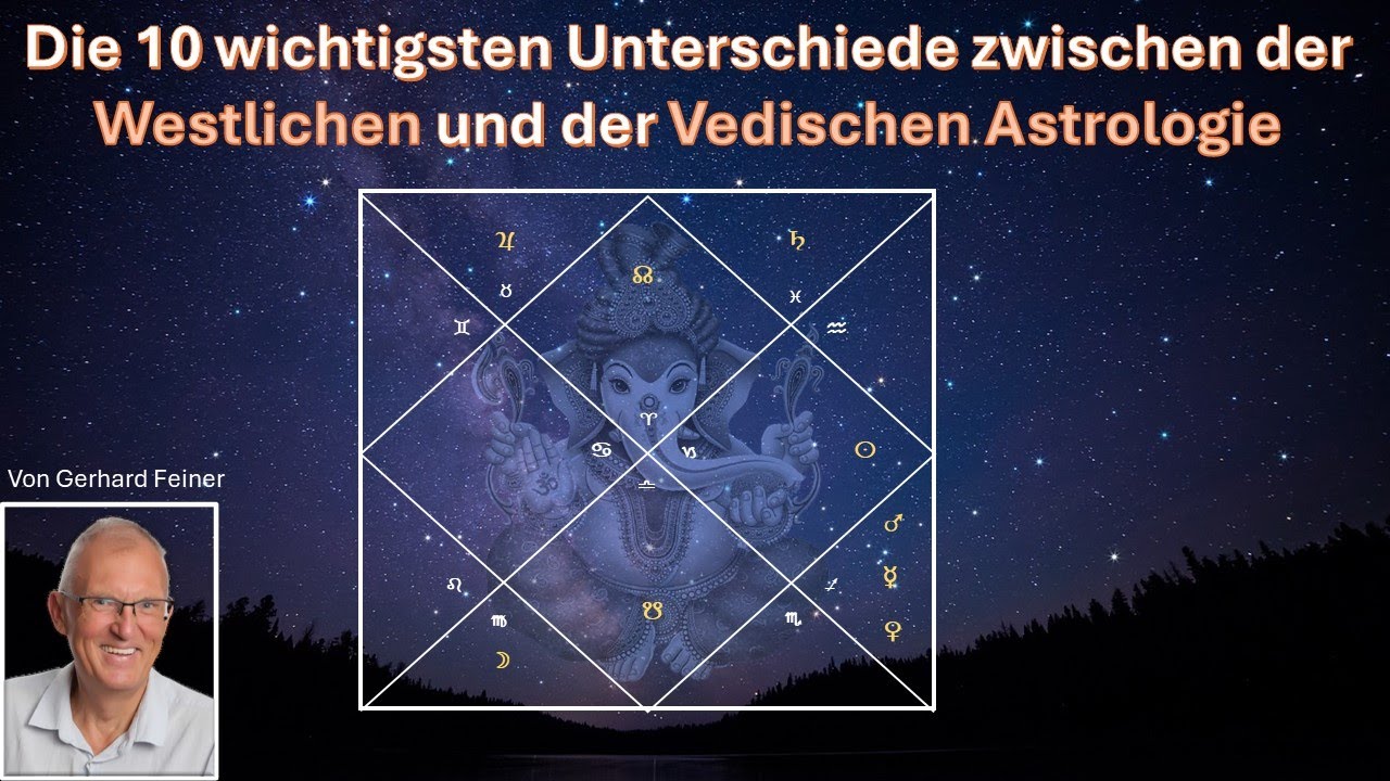 Die wichtigsten Unterschiede der Westlichen zur Vedischen Astrologie