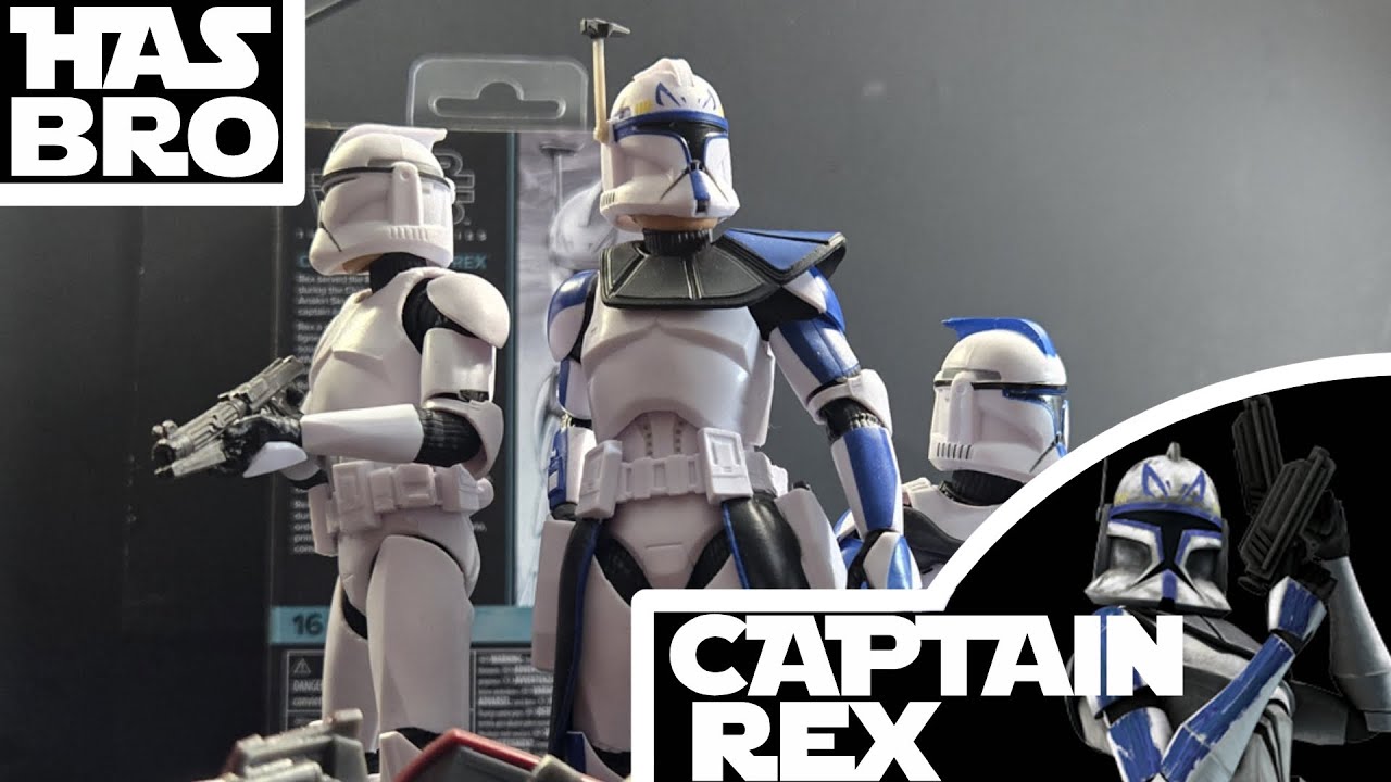 Hasbro- Star Wars: The Black Series | Captain Rex (Phase One) Review