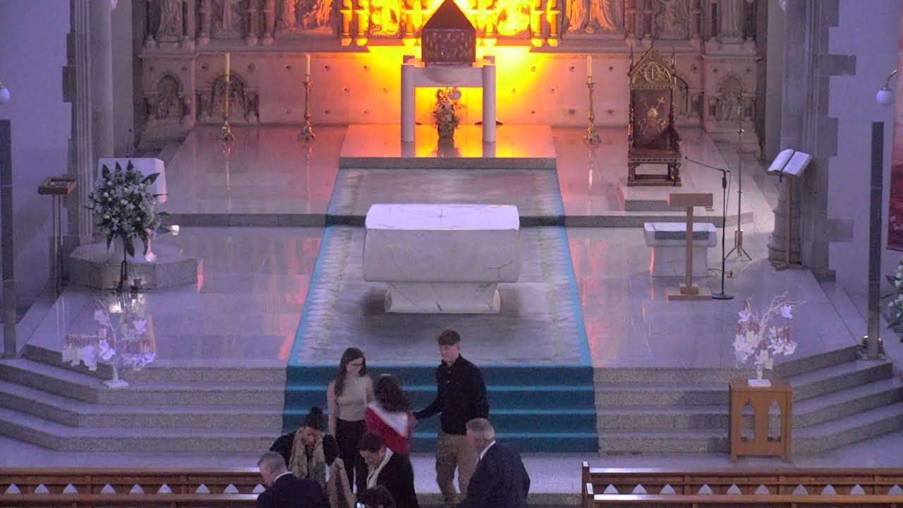 12.00noon Angelus & Rosary from St. Eugene’s Cathedral Derry