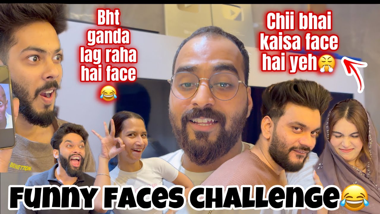 Arsalaan Ne Sab Ka Muh Bigaad Diya 😤 | Funny Face Challenge 😂 | AtrangiArsalaan❤️