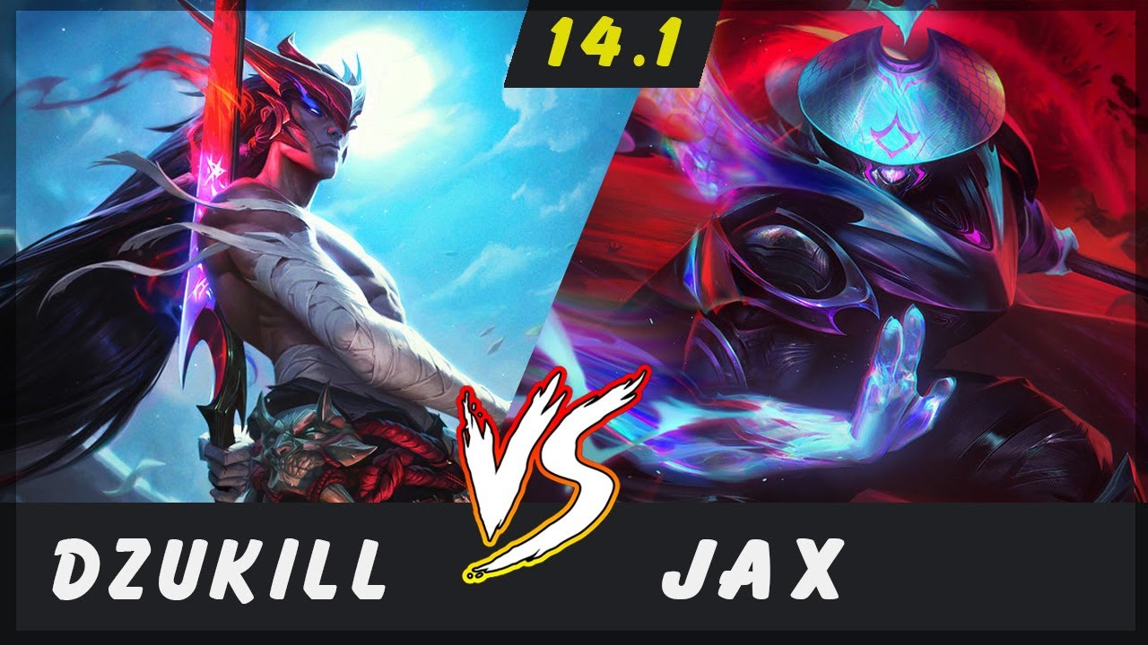 Dzukill - Yone vs Jax TOP #2 Patch 14.1 - Yone Gameplay