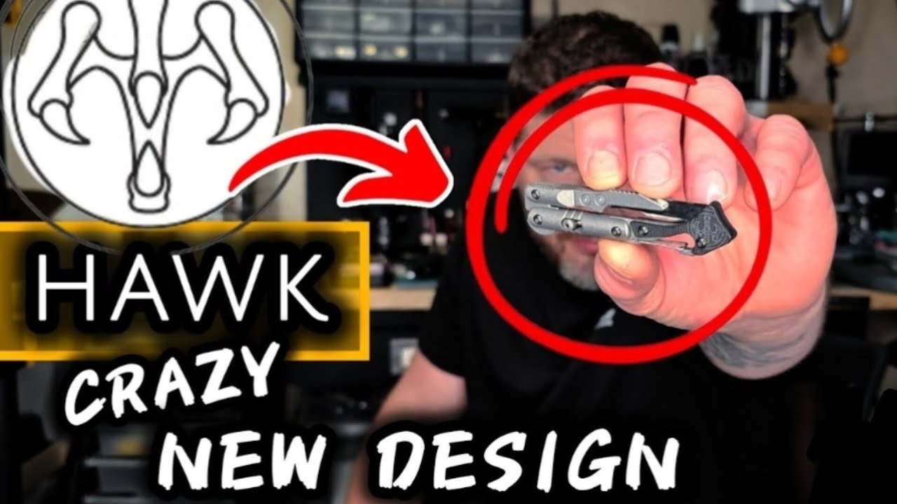 Wild New Design&ndash; Hawk Knives NanoCut is Like Nothing They've Ever Made