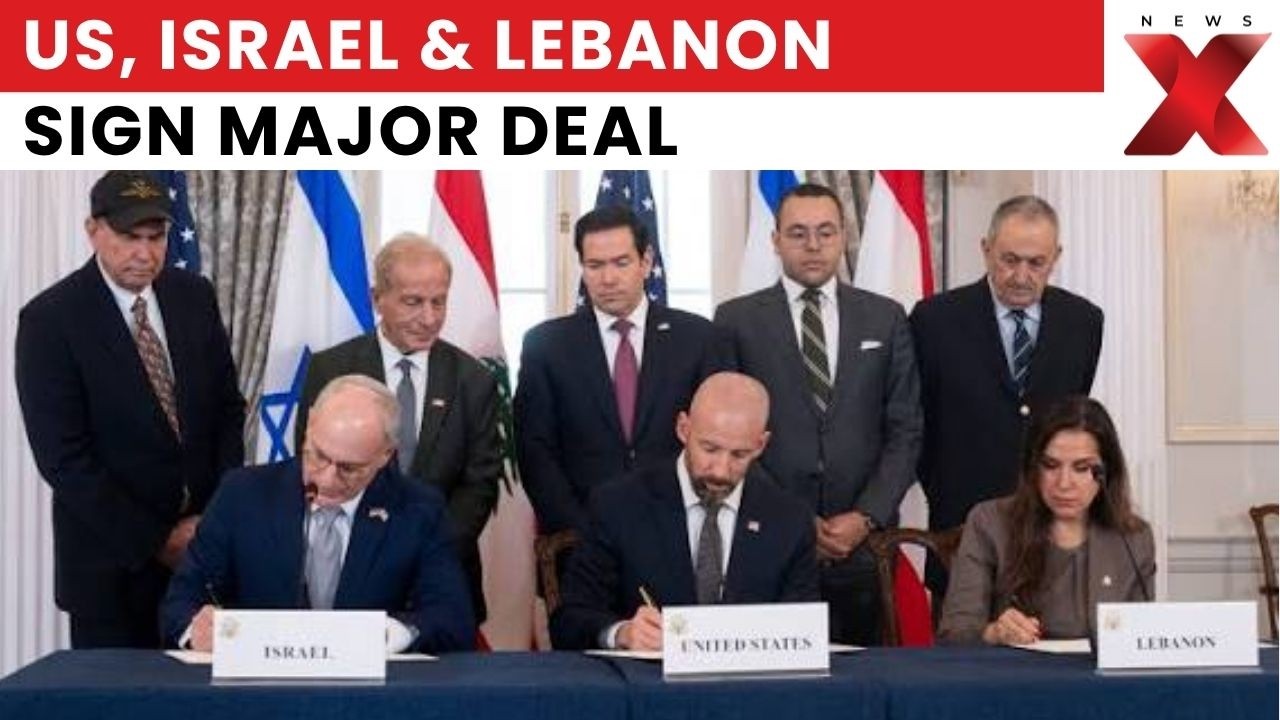 US, Israel & Lebanon Sign Historic Deal to Dismantle Hezbollah | Middle East Peace Breakthrough