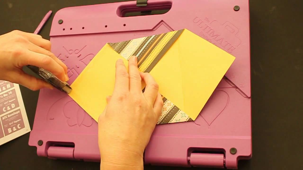Crafter's Companion Creating Envelopes