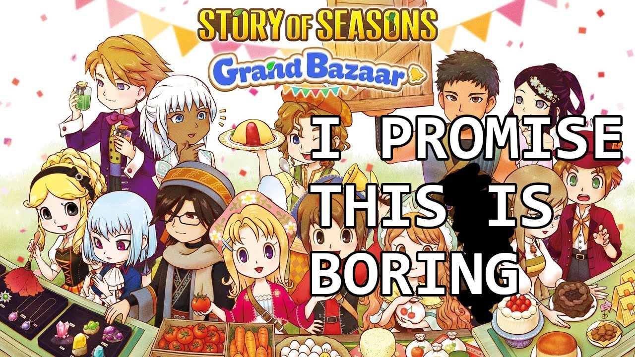 (Hopefully) The Last Blizzard of the Year! - Story of Seasons: Grand Bazaar