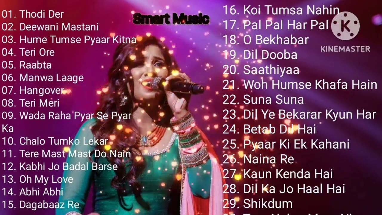 🌷Shreya Ghoshal Romantic Songs | Beautiful Hindi Love Songs Playlist 💕