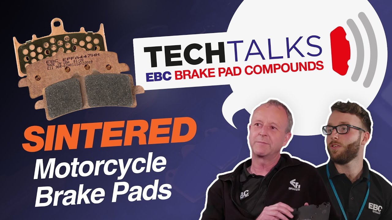 Sintered Motorcycle Brake Pads | Tech Talks – EBC Brakes' Pad Compounds