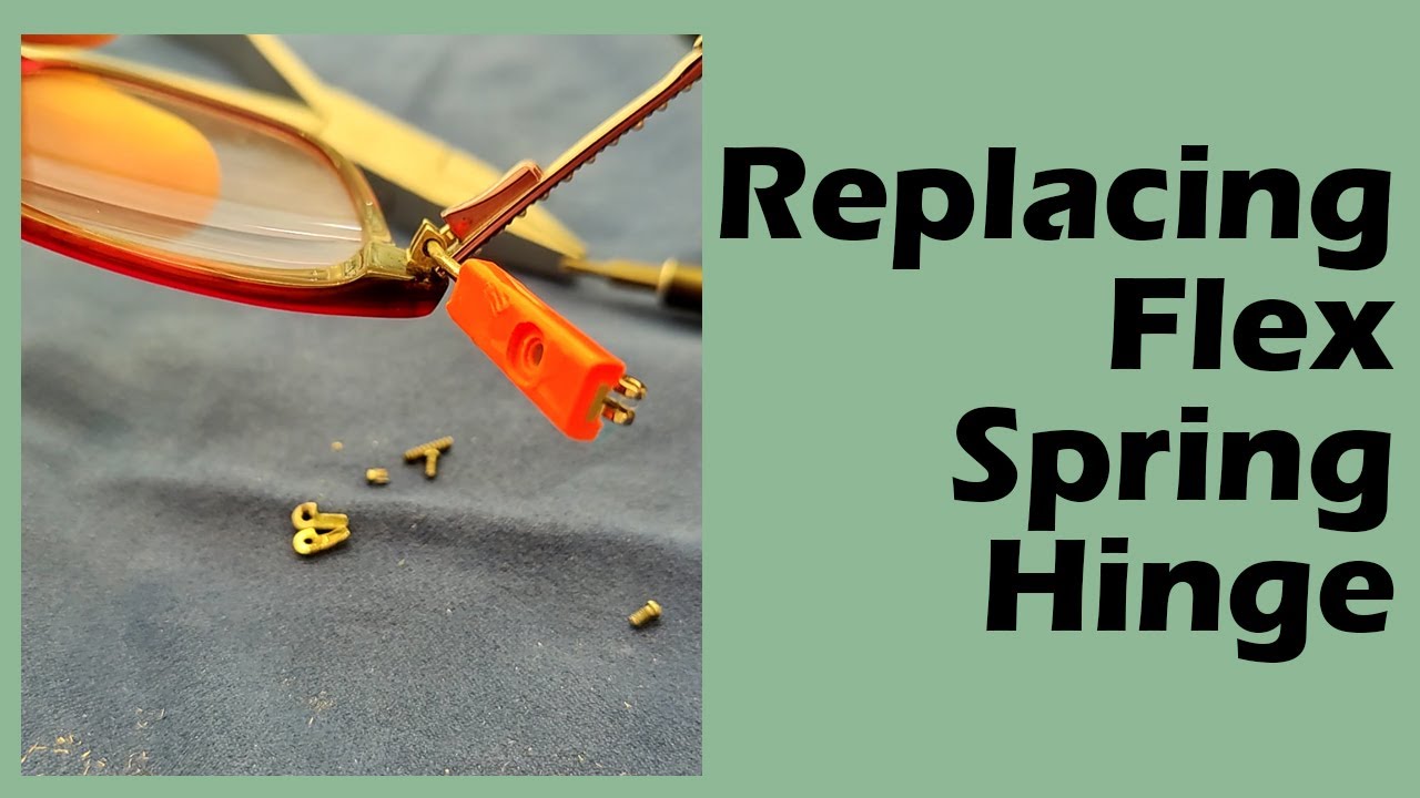 Double Spring Hinge Disaster!Glasses Repair