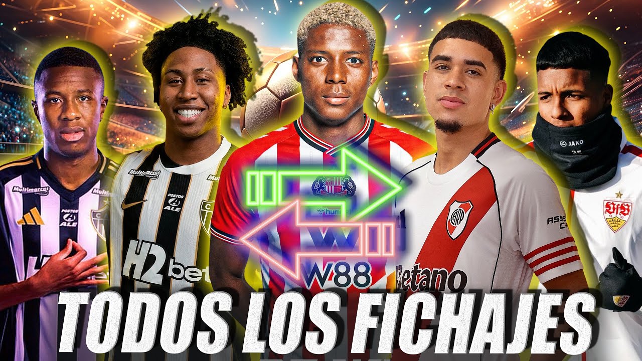 TODOS LOS FICHAJES de FUTBOLISTAS ECUATORIANOS en el MERCADO DE INVIERNO