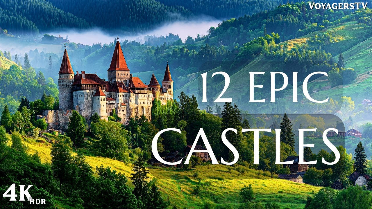 The 12 Most Epic Castles in Europe | 4K Travel Guide
