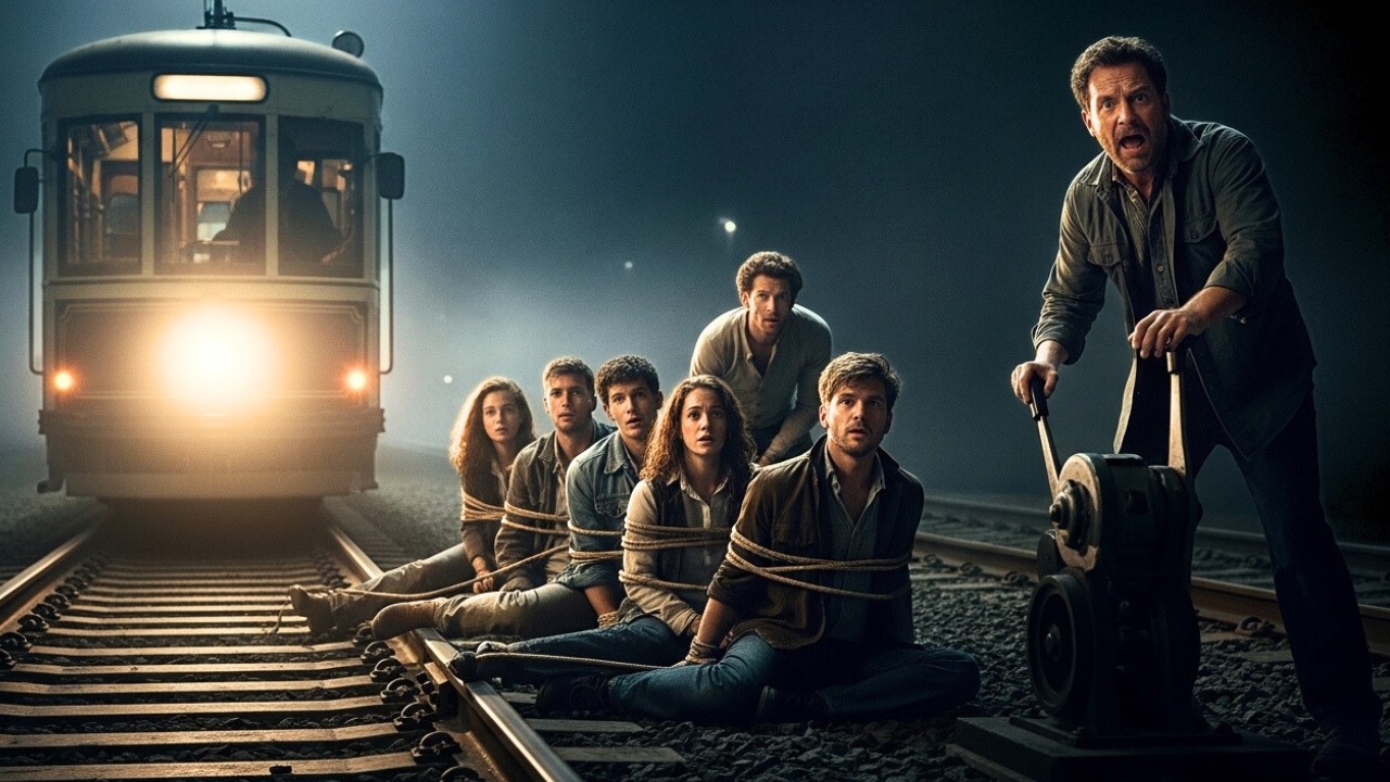 Você Mataria 1 Pessoa Para Salvar 5? | Dilema do Bonde - Trolley Problem