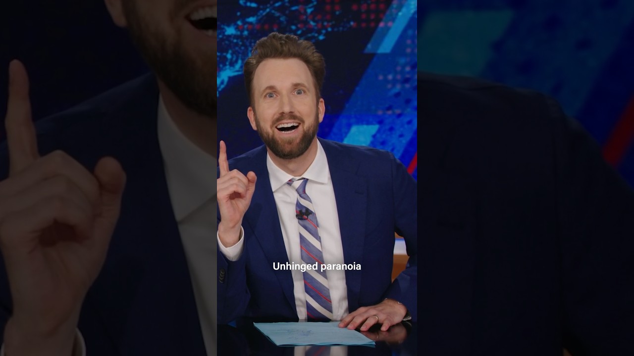 J.D. Vance's speech captured the true American spirit: unhinged paranoia #DailyShow #JDVance