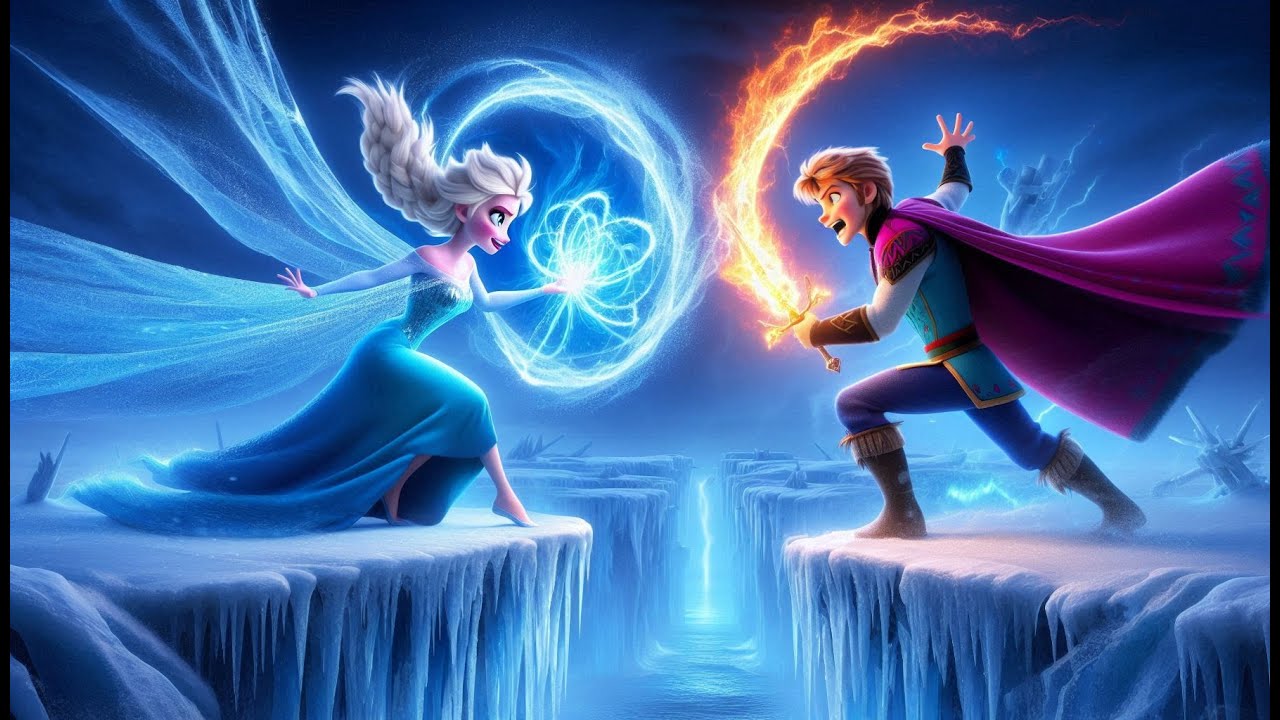 ELSA vs HANS 🔥❄️ | Epic Frozen Battle Song 💥 | Disney Princess Showdown!
