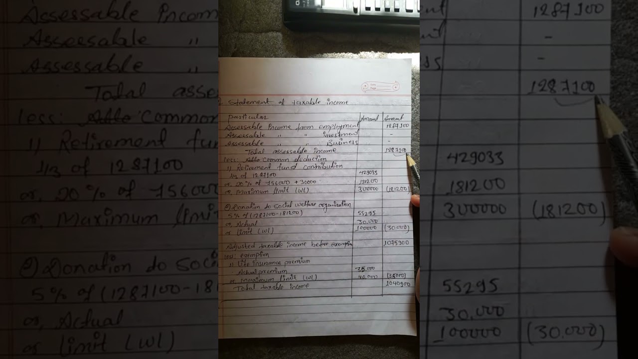 Income from employment|| Bbs 3rd year ||2079Qno.11 solution|| Old is gold ||