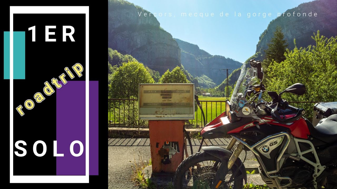 Le VERCORS à MOTO seul et sur 2 jours ❤ !!! 1er Mototrip solo !!! 😍 Un kiffe pas possible 😍