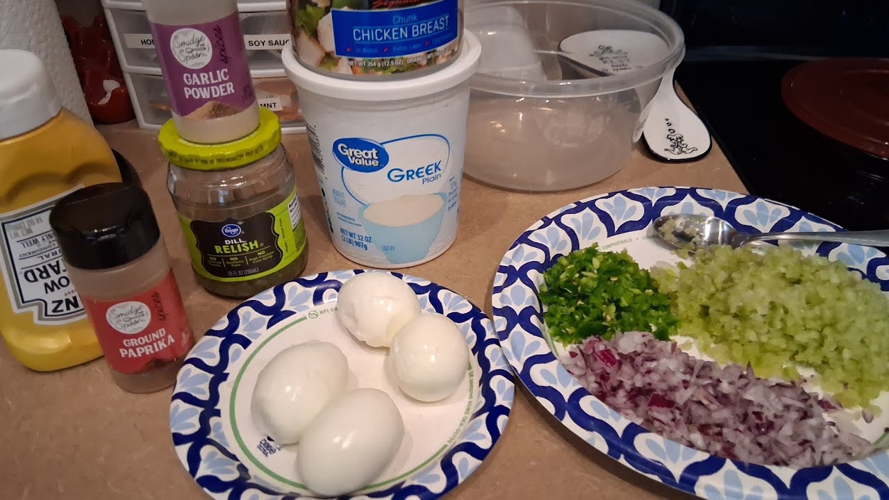 KIDNEY FRIENDLY RECIPES | HIGH PROTEIN CHICKEN SALAD 