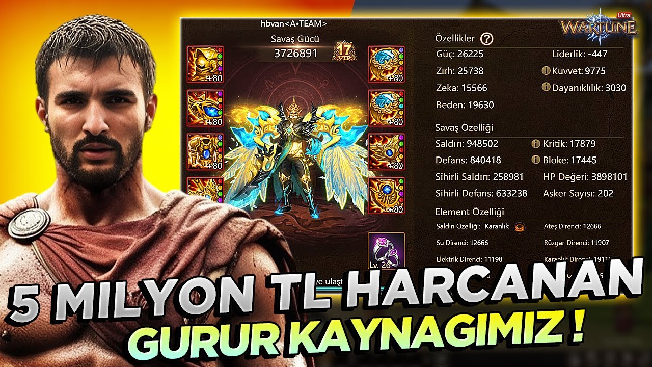 Wartune Ultra | TÜRKLERİN GURURU OYUNUN FATİHİ HBVAN !!!