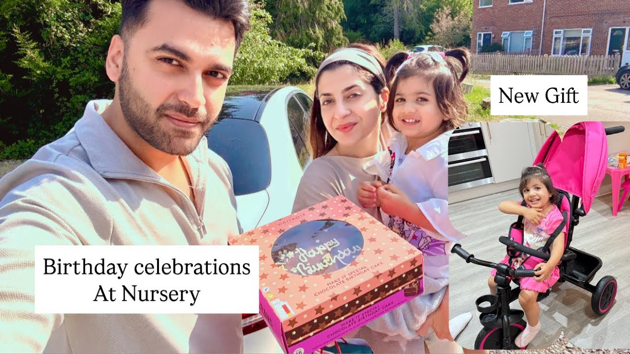Celebrating Chia’s Birthday at her Nursery | Gift Unboxing & Assembly 🎁