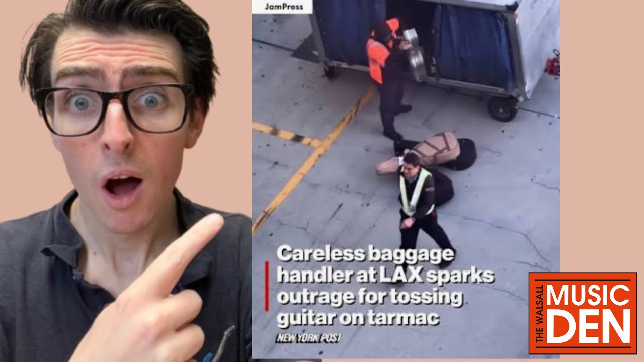Guitar Owners Are FURIOUS 😡 Viral Airport Video Reaction: Guitars Get Bullied 
