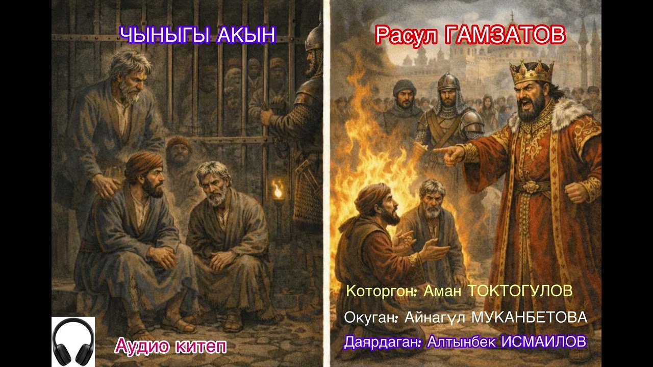 ЧЫНЫГЫ АКЫН  |  Расул ГАМЗАТОВ  |  аудио китеп
