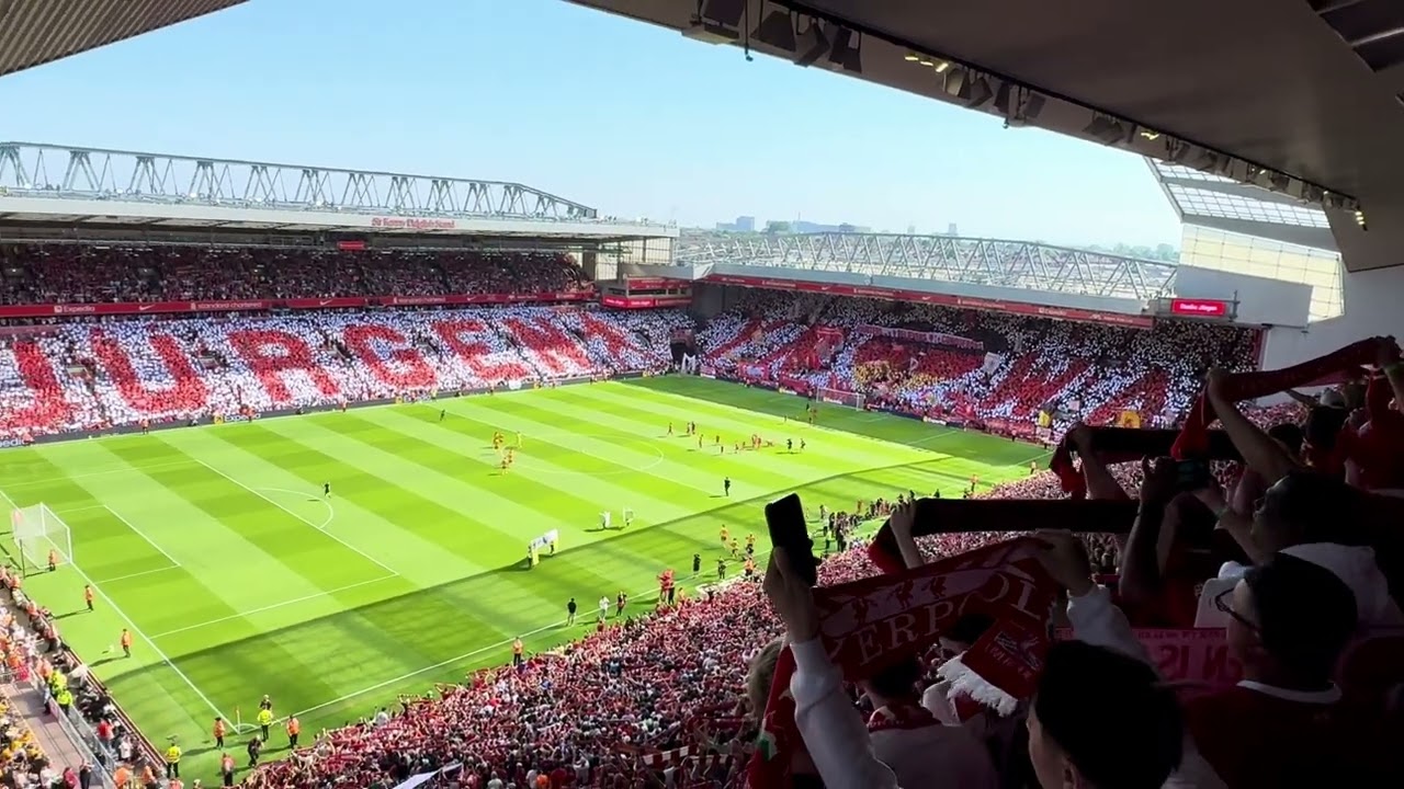 You'll Never Walk Alone at Anfield for Jurgen Klopp's Last Game as Liverpool Manager