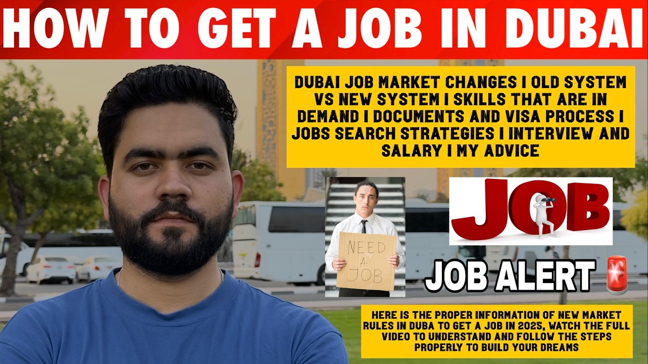How to Get a Job in Dubai in 2025 | New Market Changes, Hiring Trends & Job Search Strategy