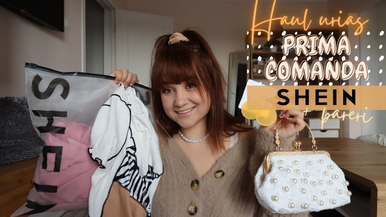 Haul Urias - Prima Comanda SHEIN | Ce am comandat vs Ce am primit - accesorii, genti si haine|Try-on