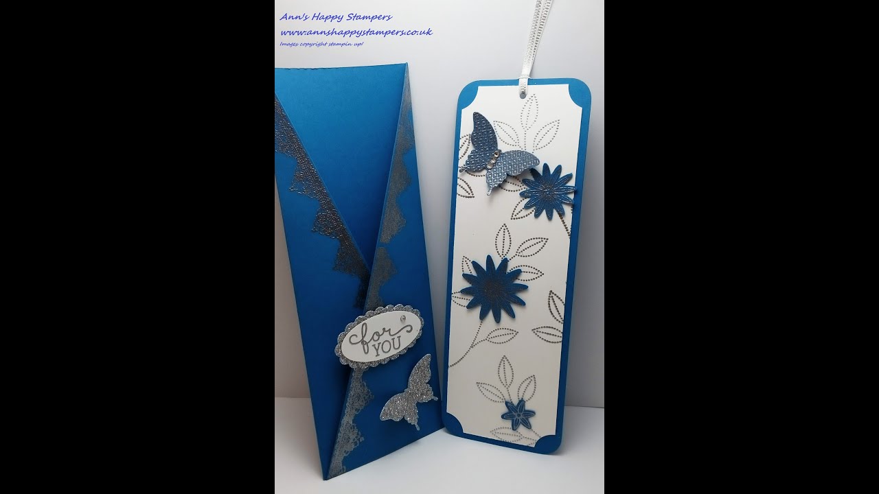 Heat Embossed Book Mark with Presentation Sleeve (#3 Spring & summer Sunday